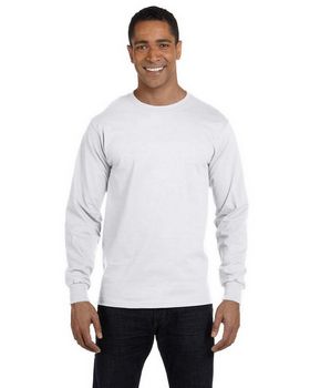 Hanes 5186 Men's Ringspun Cotton Beefy T Shirt