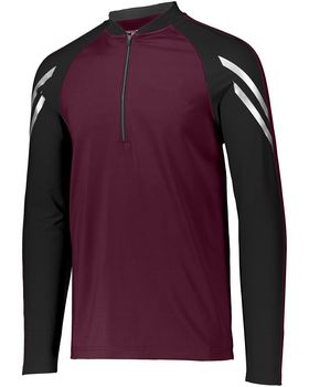 Maroon/ Black