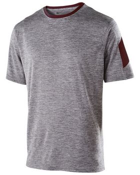 Graphite Heather/Maroon