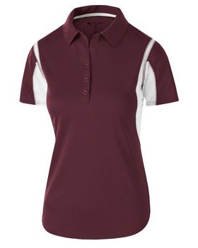 Maroon/ White