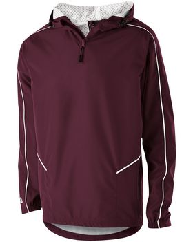 Maroon/ White