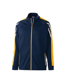 Navy Heather/ Light Gold/ White