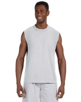 Jerzees 49M Men's HiDENSI-T Cotton Sleeveless T-Shirt