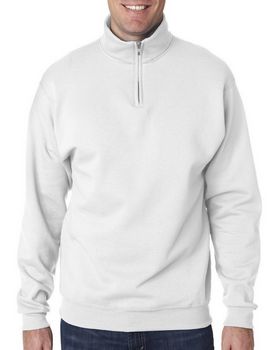 Jerzees 995 Men's NuBlend Quarter-Zip Cadet-Collar Sweatshirt