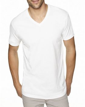 Next Level 6440 Men's Premium Fitted Sueded V-Neck Tee