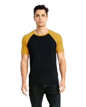 Swagify Next Level Apparel Men's Cotton Long-Sleeve Crew T-Shirt