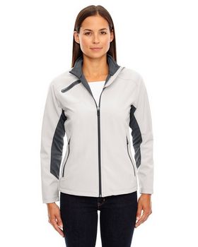 North End 78621 Women's Three-Layer Light Bonded Soft Shell Jacket