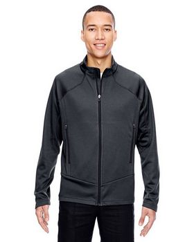 North End 88806 Men's Interactive Cadence Two-Tone Brush Back Jacket