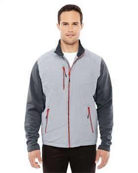 North End 88809 Men's Quantum Interactive Hybrid Insulated Jacket