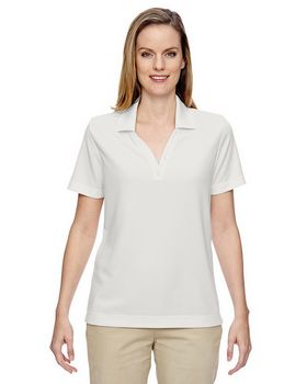 North End 75121 Women's Excursion Nomad Performance Waffle Polo Shirt