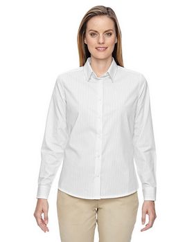 North End 77044 Women's Wrinkle Resistant Cotton Blend Shirts