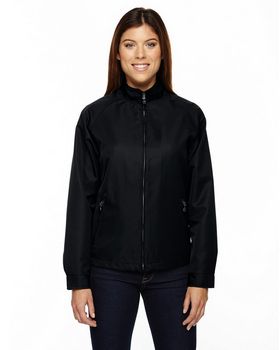 North End 78044 Women's Micro Twill Hip Length Jacket