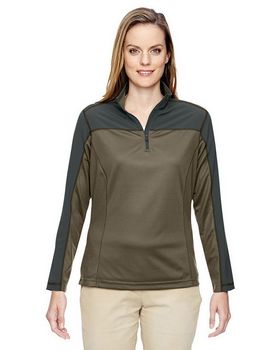 North End 78220 Women's Excursion Circuit Performance Half Zip Pullover
