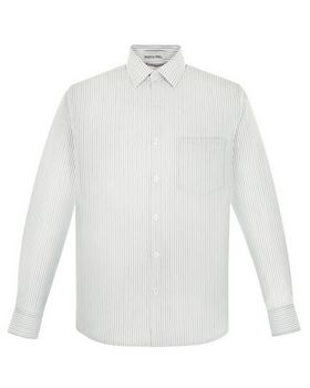 North End 87044 Men's Align Wrinkle Resistant Vertical Striped Shirt
