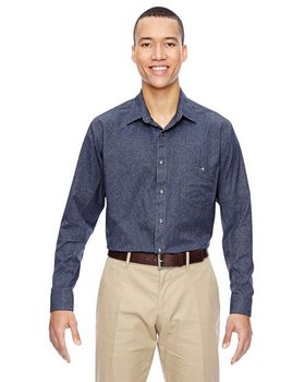 North End 87045 Men's Excursion Utility Two-Tone Performance Shirt