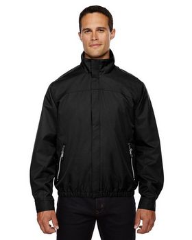 North End 88103 Men's Micro Twill Bomber Jacket