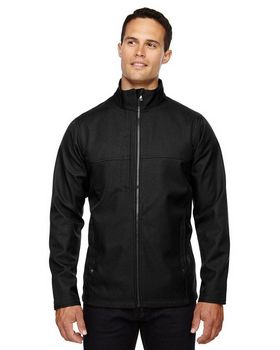 North End 88171 Men's Textured City Soft Shell Jacket