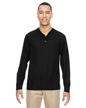 North End 88221 Men's Excursion Nomad Performance Waffle Henley