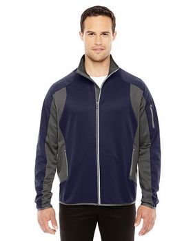 North End 88230 Men's Motion Interactive ColorBlock Performance Fleece Jacket