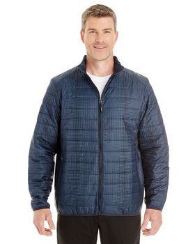 North End NE701 Men's Portable Interactive Printed Packable Puffer