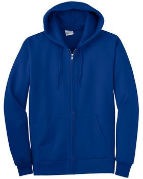 Port & Company PC90ZH Full Zip Hooded Sweatshirt - ApparelnBags.com