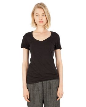 Simplex Apparel SI1020 Ladies Combed Ring-Spun Cotton Deep-V T-Shirt