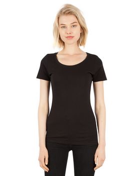 Simplex Apparel SI2030 Ladies CVC Scoop T-Shirt