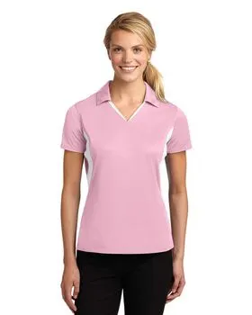 Sport-Tek L469 Women's Dri-Mesh V-Neck Polo