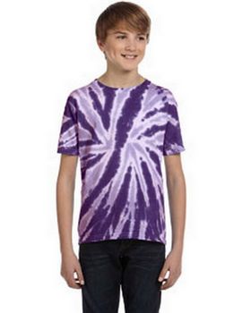 Tie-Dye CD110Y Youth 5.4 oz. 100% Cotton Tie-Dyed T-Shirt