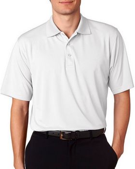 Ultraclub 8255 Men's Cool & Dry Jacquard Performance Polo Shirt