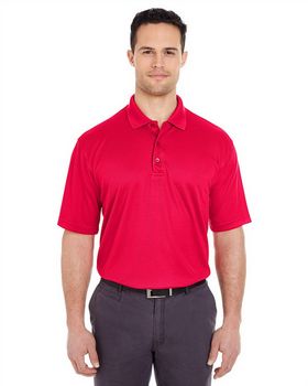 Ultraclub 8305 Men's UC Checkerd Perf Jaq Polo