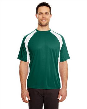 Ultraclub 8421 Men's Cool & Dry Sport Two Tone Performance Tee