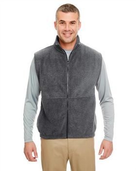 Ultraclub 8486 Men's Full Zip Vest