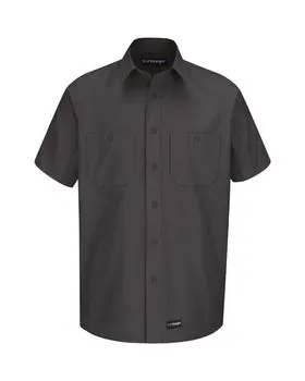 Dickies FS574 Women's Short Sleeve Work Shirt - Black - 2XL