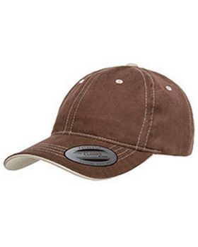 Yupoong Y6161 Brushed Twill with Transvisor Dad Hat