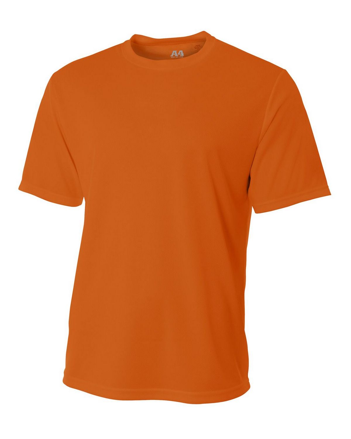 A4 N3252 Adult Textured Tech Tee - Shop at ApparelnBags.com