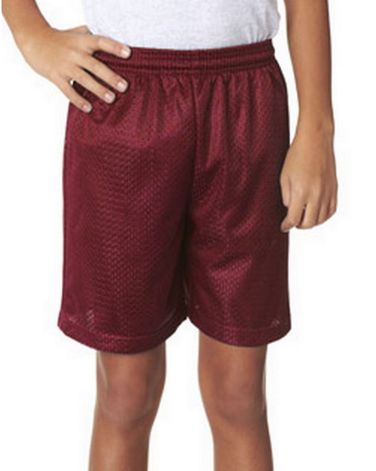 Buy A4 NB5301 Youth 6-Inch Lined Tricot Mesh Shorts - Apparelnbags.com