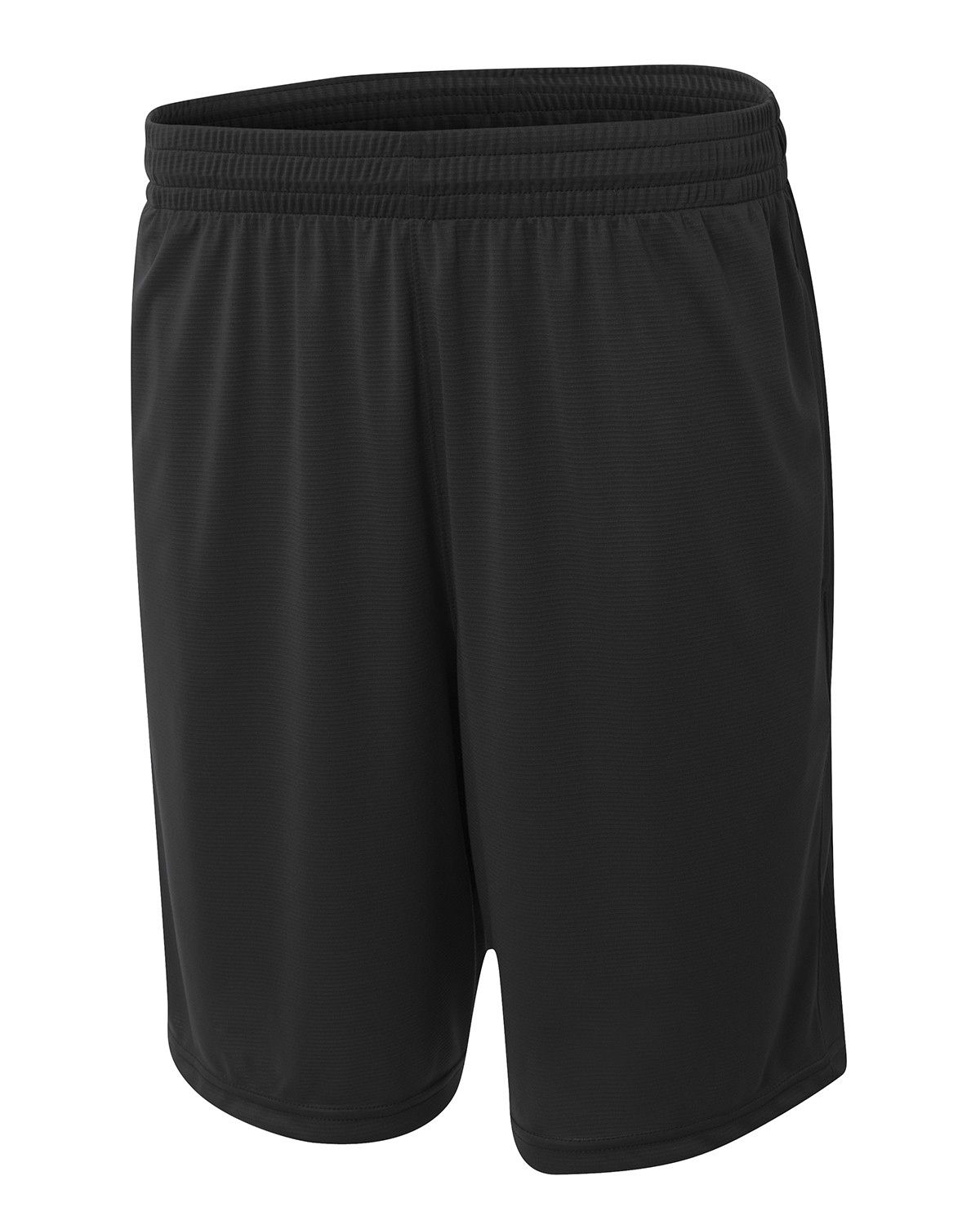 A4 NB5370 Youth Player 8 inch Pocketed Polyester Short