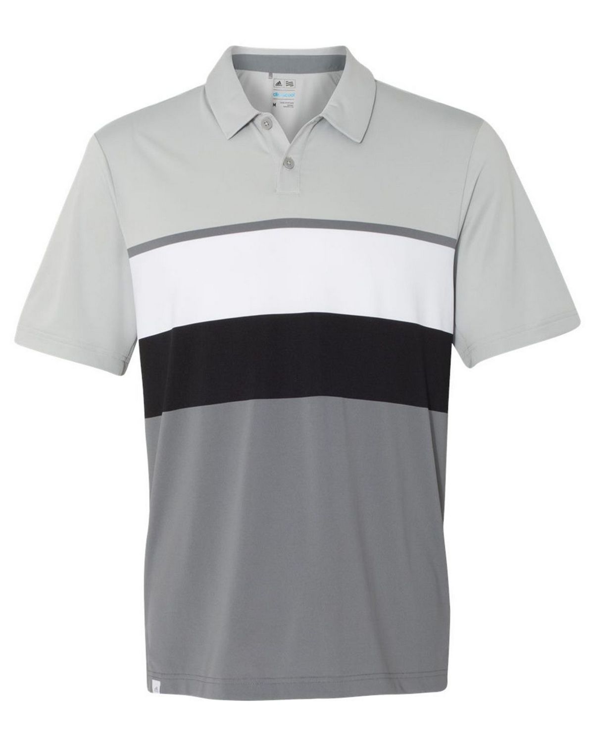 adidas golf men's climacool engineered stripe polo shirt