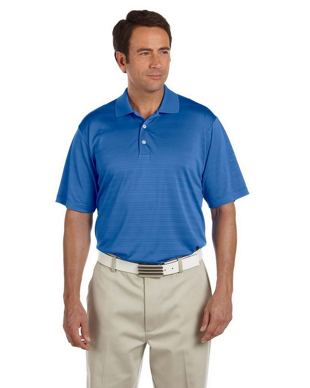 Shop Adidas Golf A161 Men’s ClimaLite Textured Short-Sleeve Polo ...