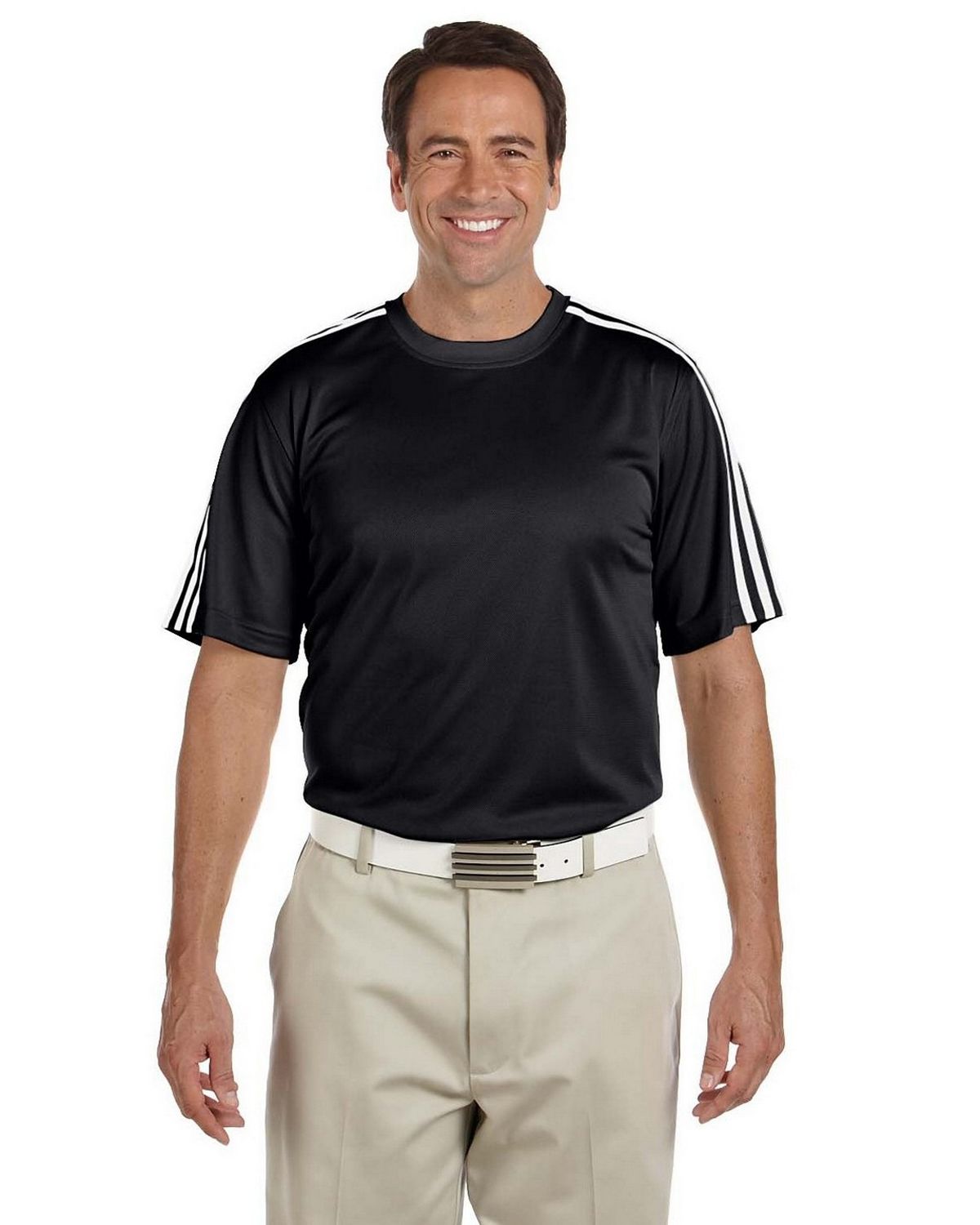 Adidas Golf A72 Men’s ClimaLite 3-Stripes T-Shirt