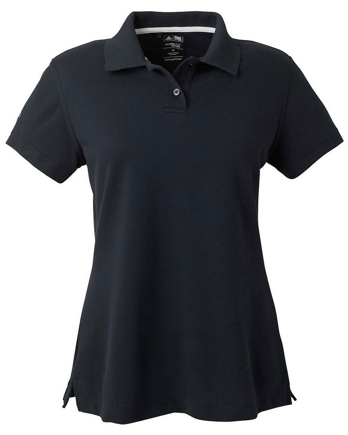 Adidas Golf A85 Ladies’ ClimaLite Tour Pique Short-Sleeve Polo