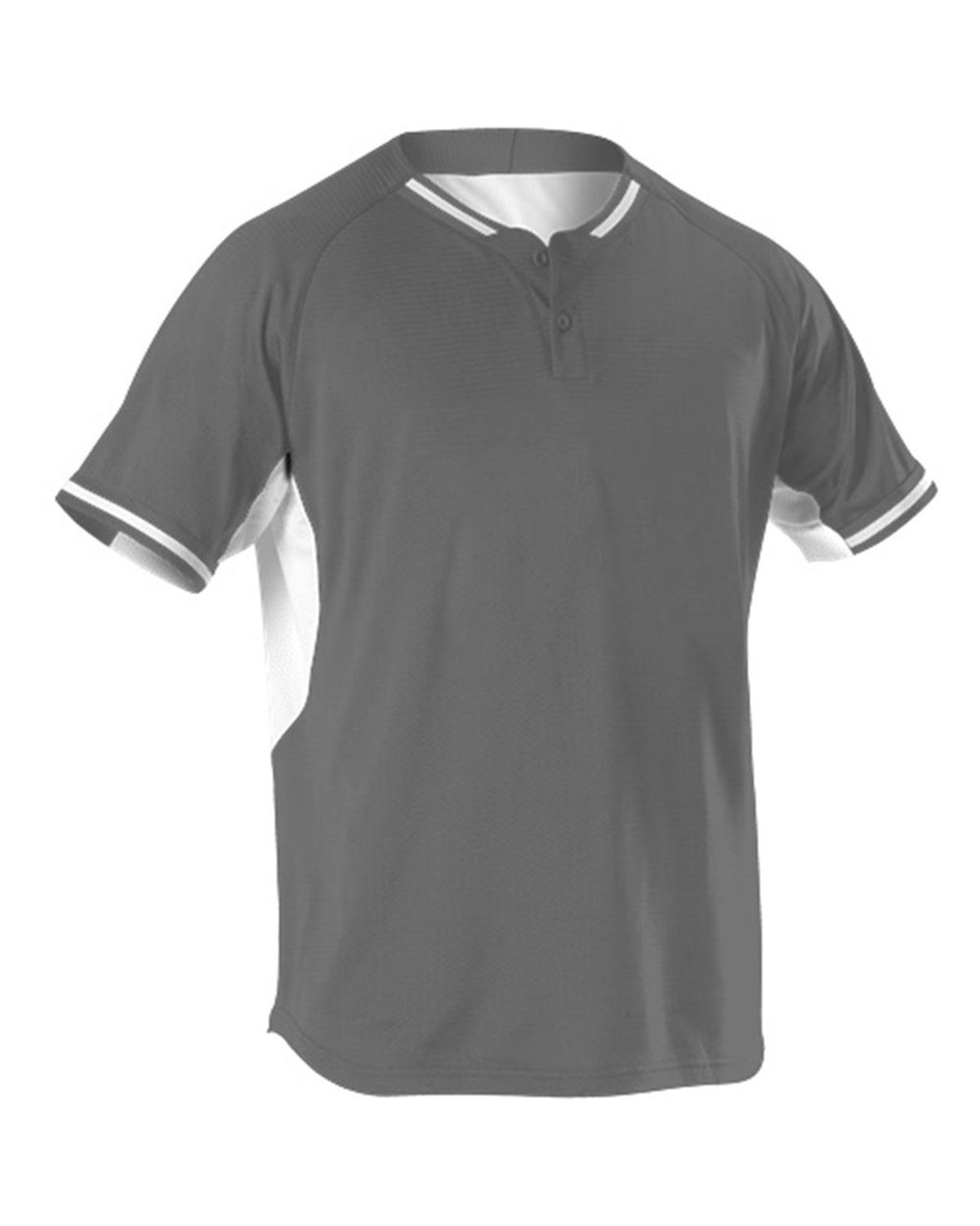 charcoal grey baseball jersey