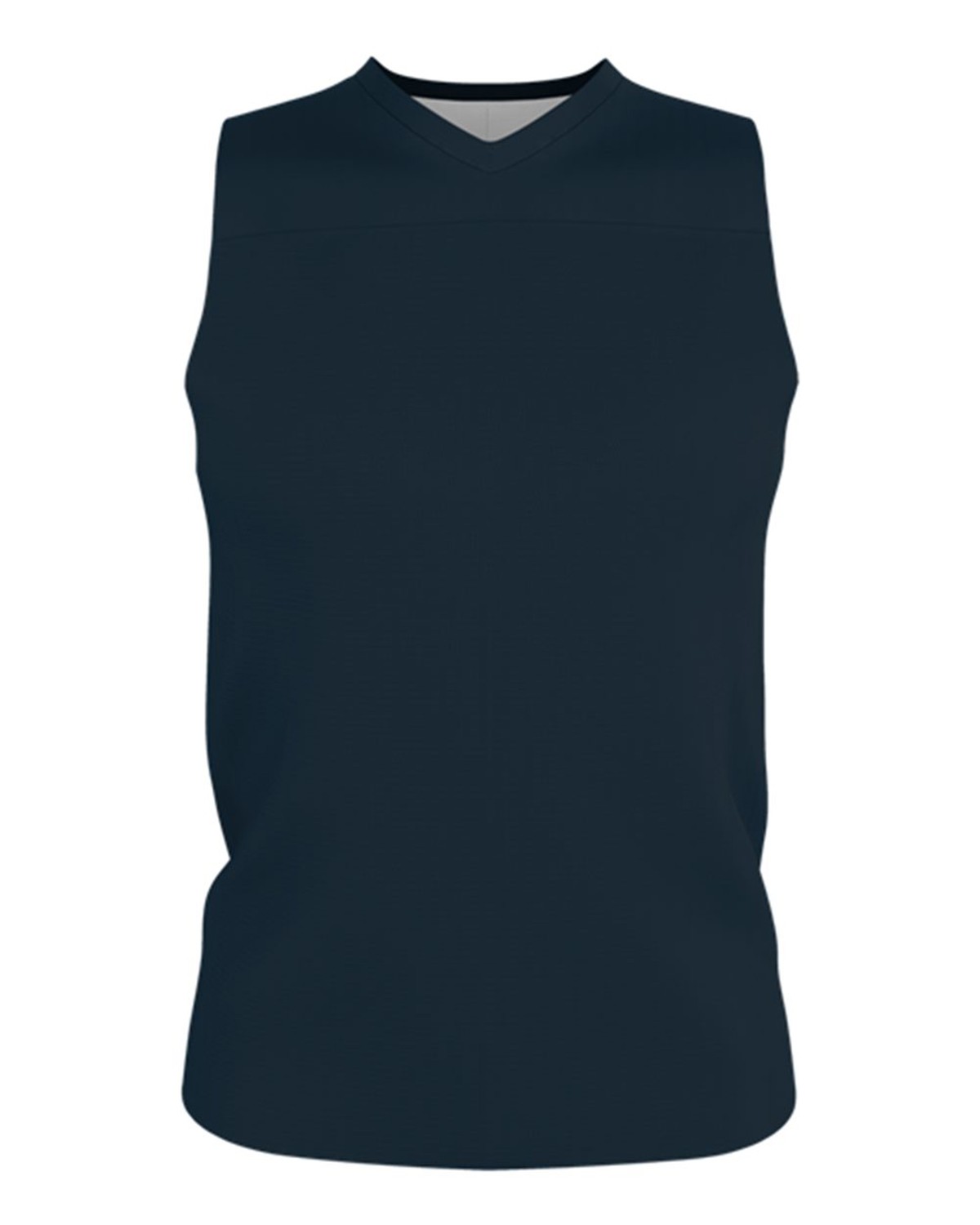 UPC 886918133722 product image for Alleson Athletic A105BA Men's Blank Reversible Game Jersey - Navy/ White - S | upcitemdb.com