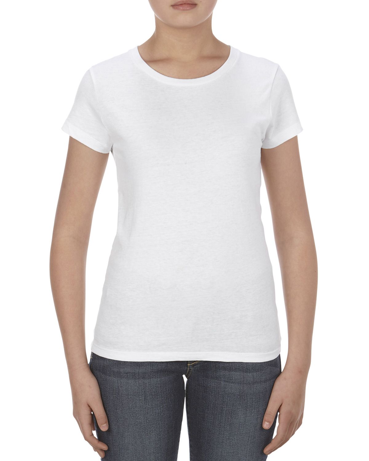 Alstyle AL2562 Women's Missy 4.3 oz.; Ringspun Cotton T-Shirt