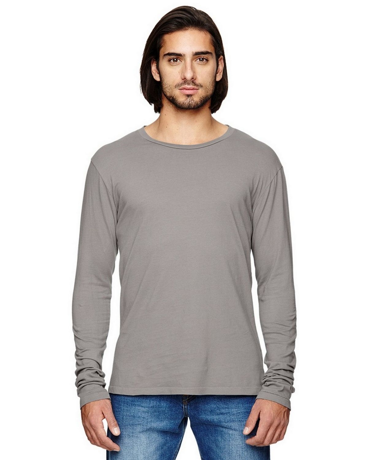 Alternative 04043C1 Men's Heritage Long Sleeve T-Shirt