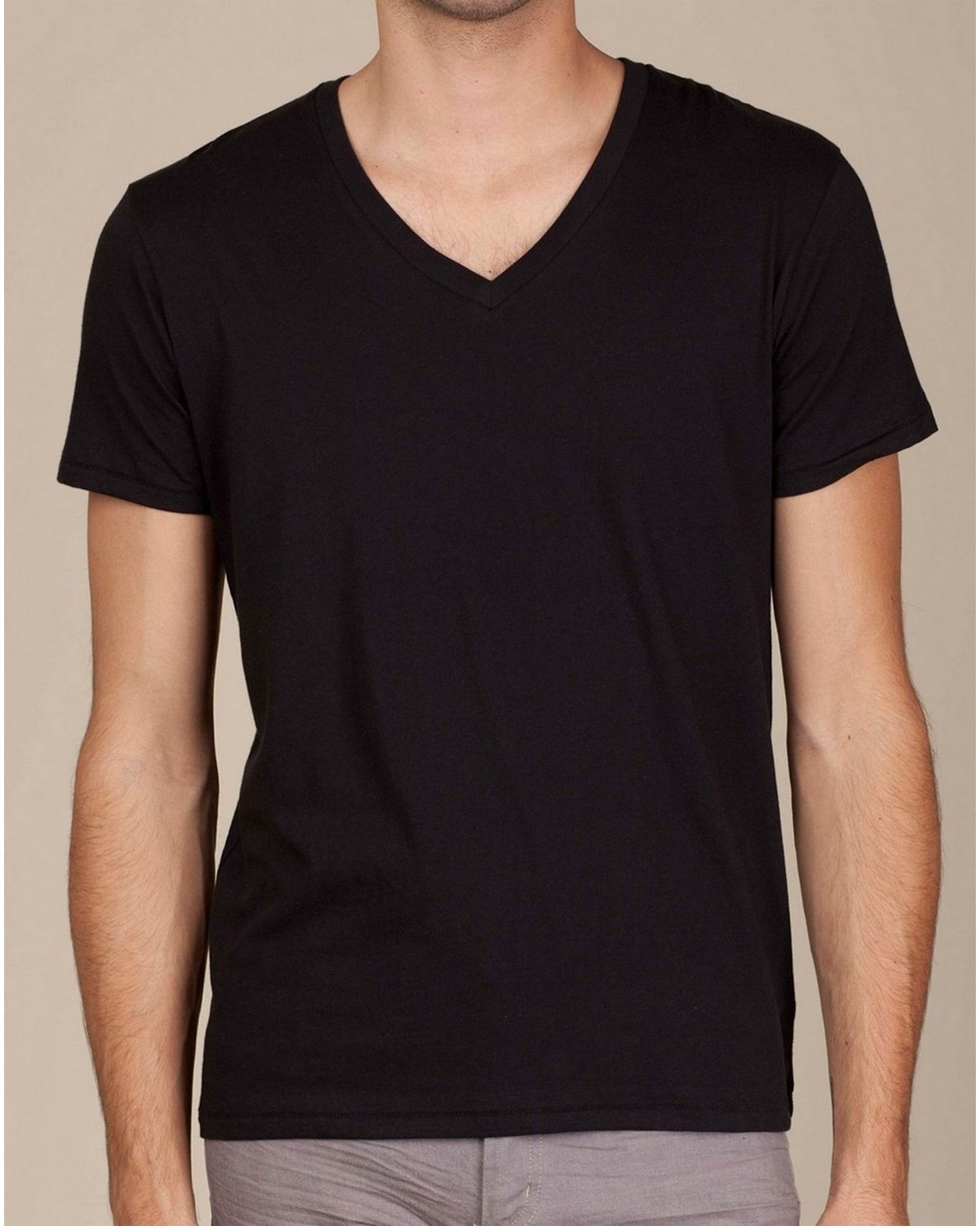 Alternative 04532P1 Men's Perfect V-Neck T-Shirt
