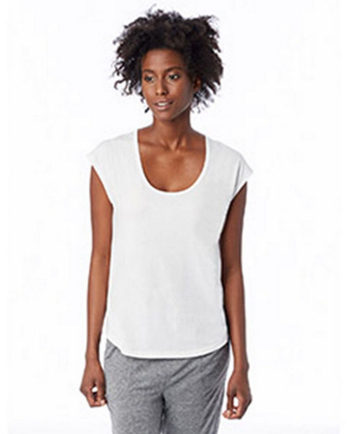 Alternative 2906P Women's Melrose Organic Pima Cotton Scoop T-Shirt