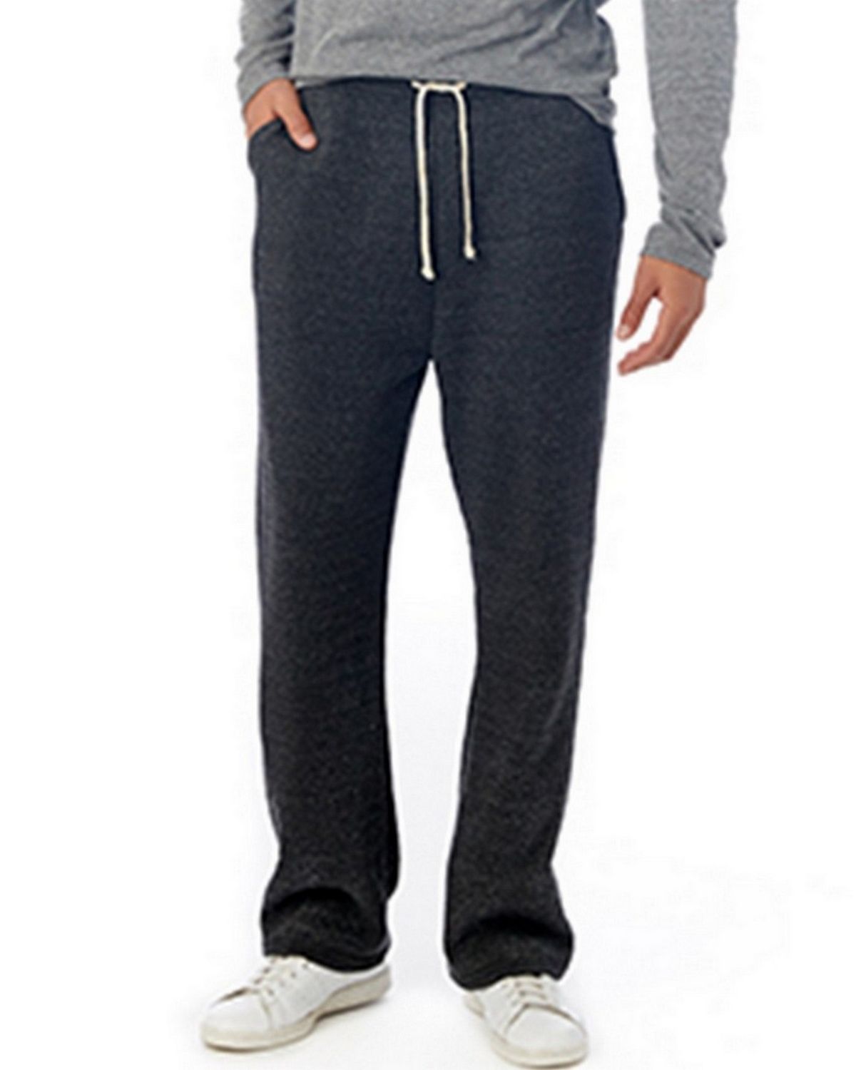 Unisex 50/50 Cotton/Poly Open Bottom Sweatpants with Pockets (Alt. Des –  Lane 4 Athletic