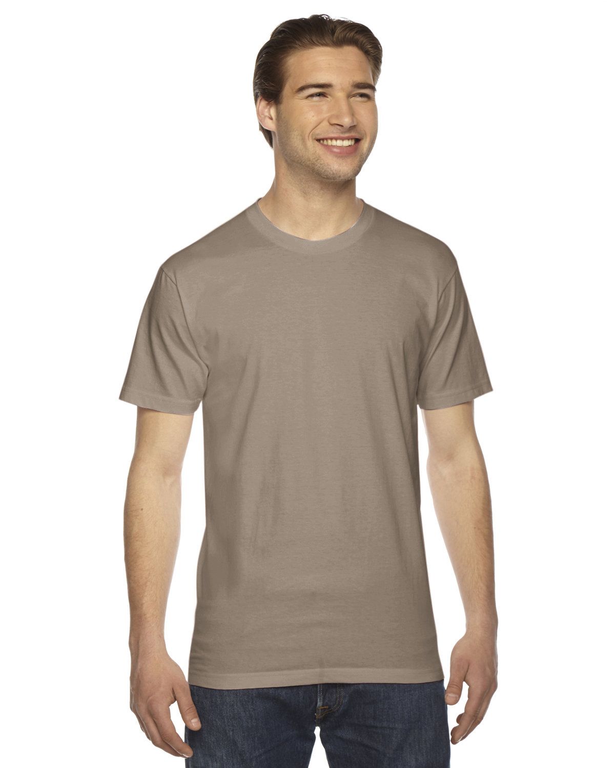 American Apparel 2001 Fine Jersey Short-Sleeve Unisex T-Shirt